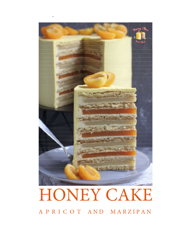Apricot Marzipan Honey Cake
